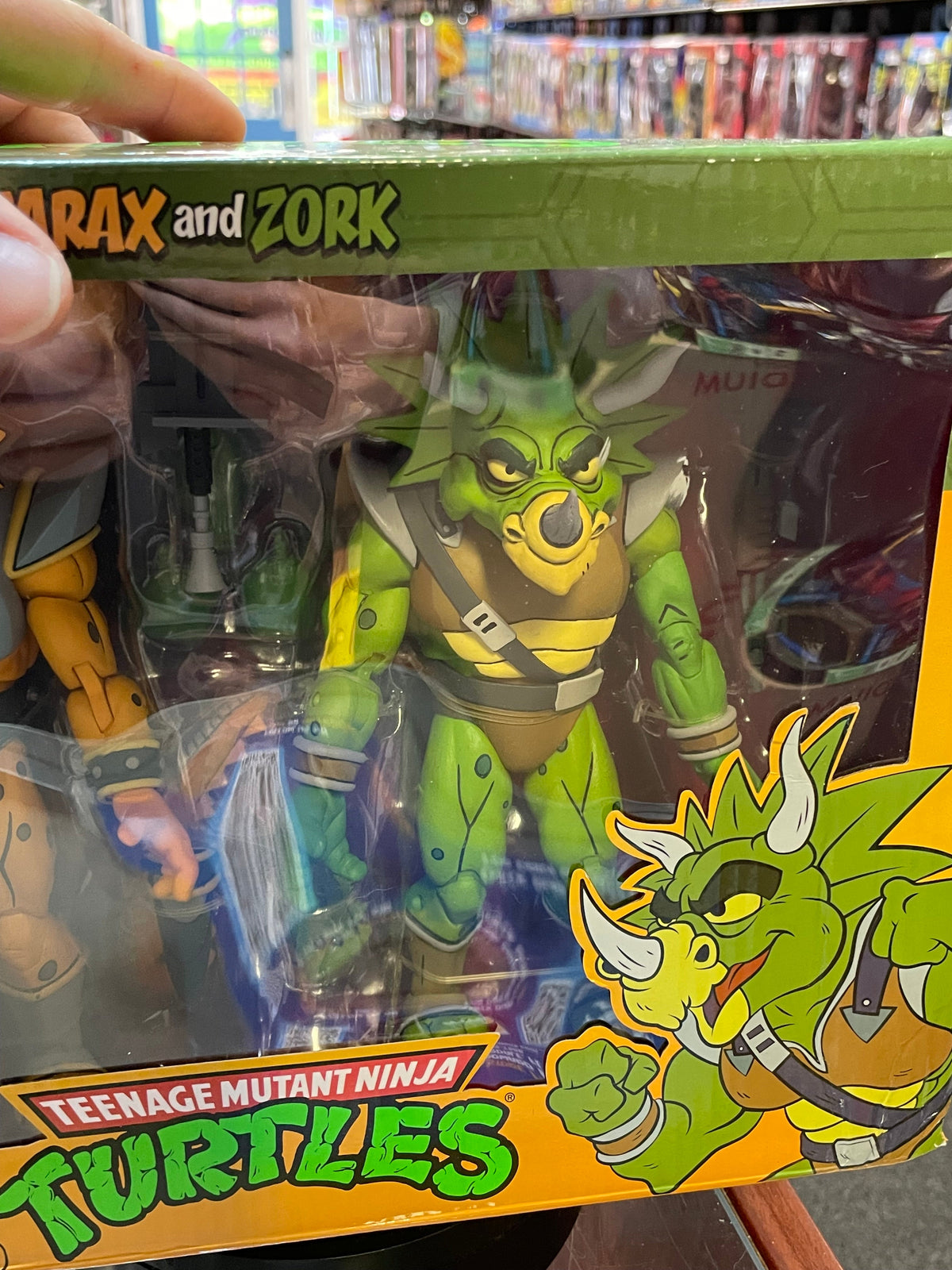 Zarax & Zork 1799 (NECA, TMNT Ninja Turtles) *SEALED* product image 9, provided for visual reference and product detail