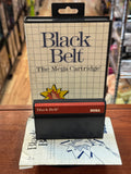 Black Belt with Box & Manual (Vintage Sega Master System, Video Game) product image 1, provided for visual reference and