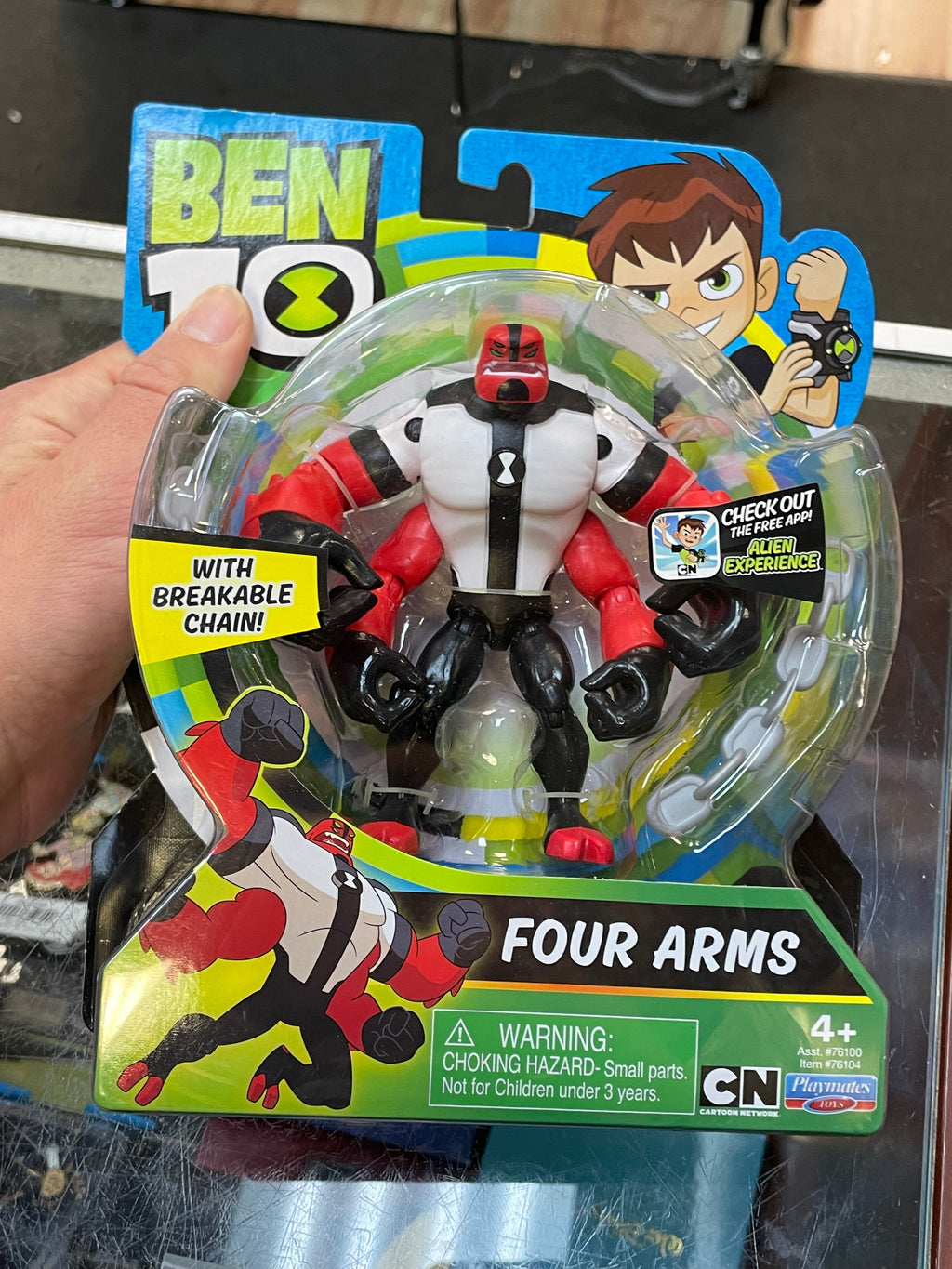 Four Arms (Ben 10, Playmates) *SEALED* product image 3, provided for visual reference and product detail review