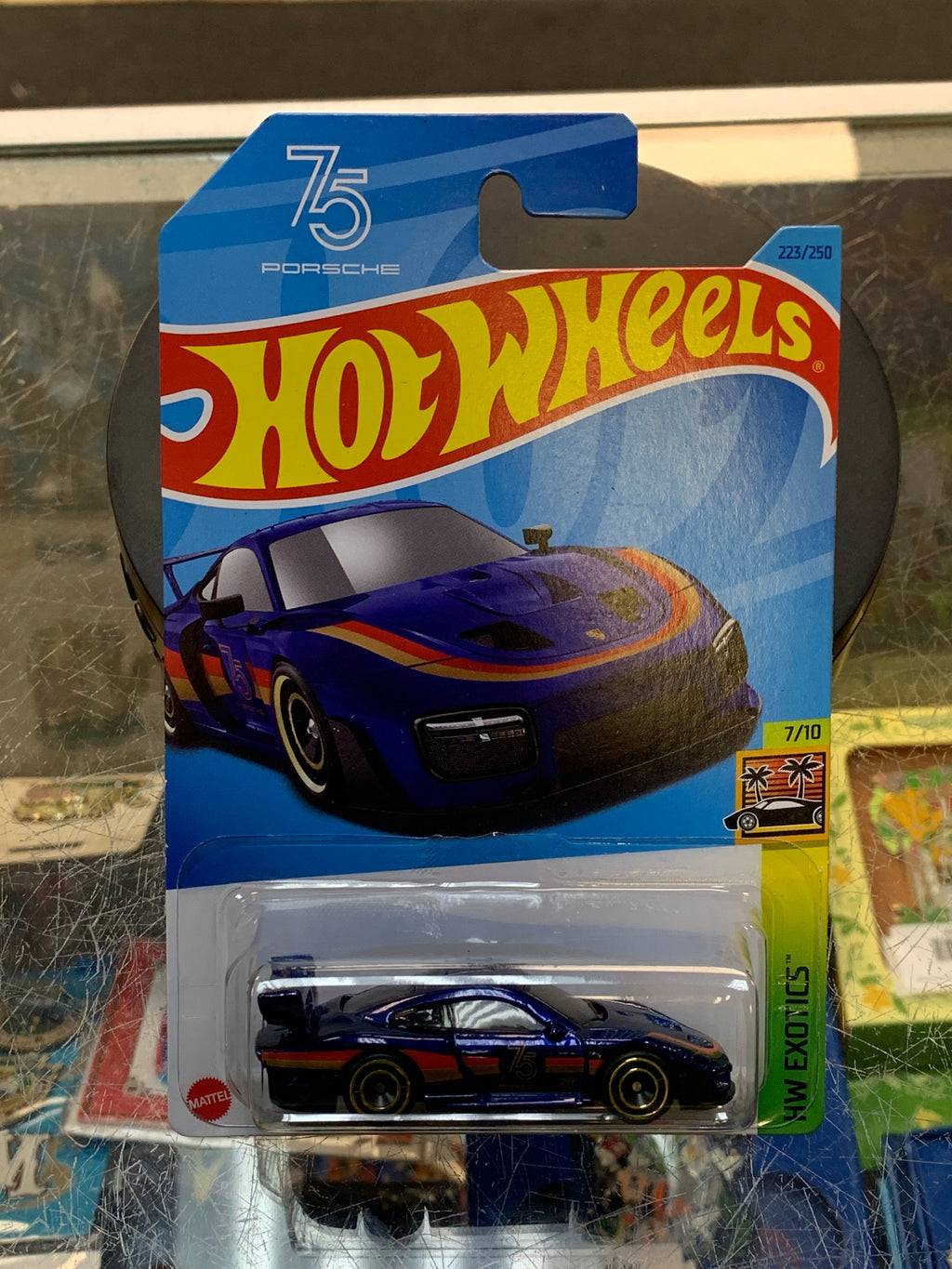 Porsche 935 SUPER TREASURE HUNT (Hot Wheels, Mattel) SEALED product image 1, provided for visual reference and product