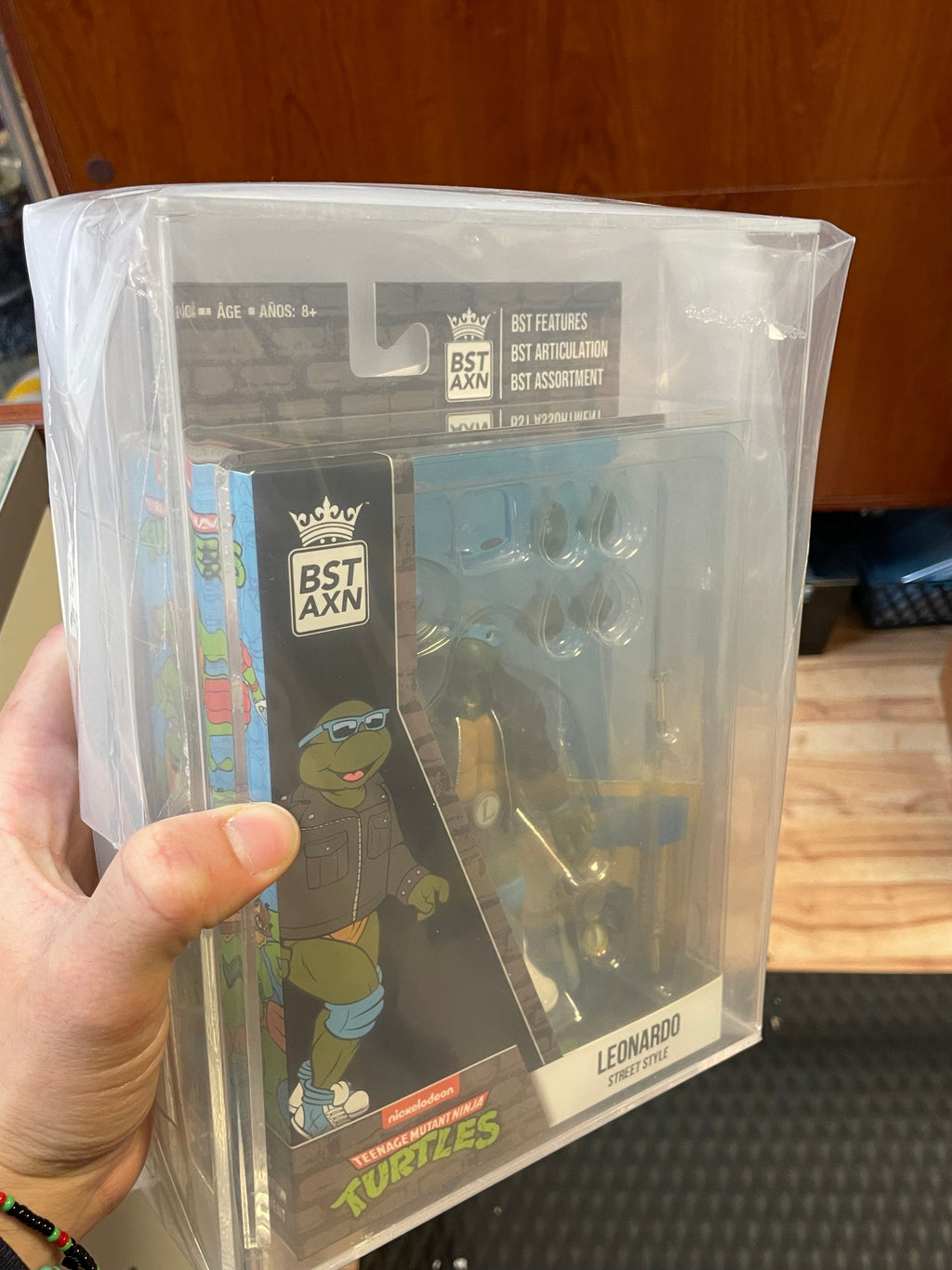 Street Style Leonardo Prototype (TMNT Ninja Turtles, Loyal Subjects BST) **CAS GRADED 85+ product image 6, provided for