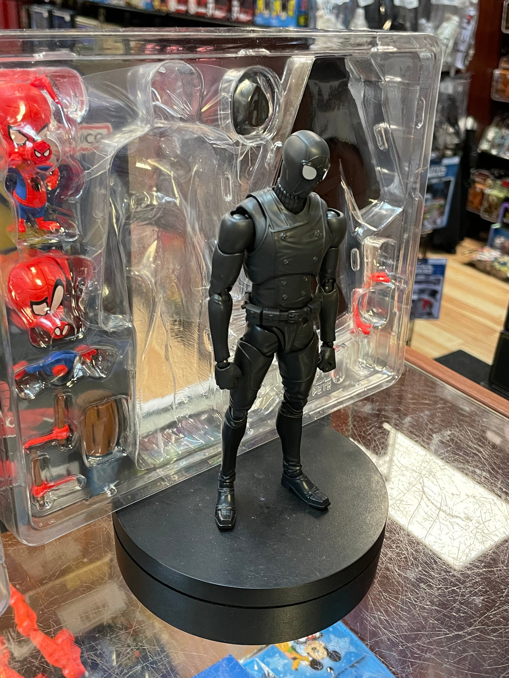 Spider Noir & Spider-Ham (SH Figuarts Bandai, Across the Spider-Verse) *COMPLETE* product image 3, provided for visual