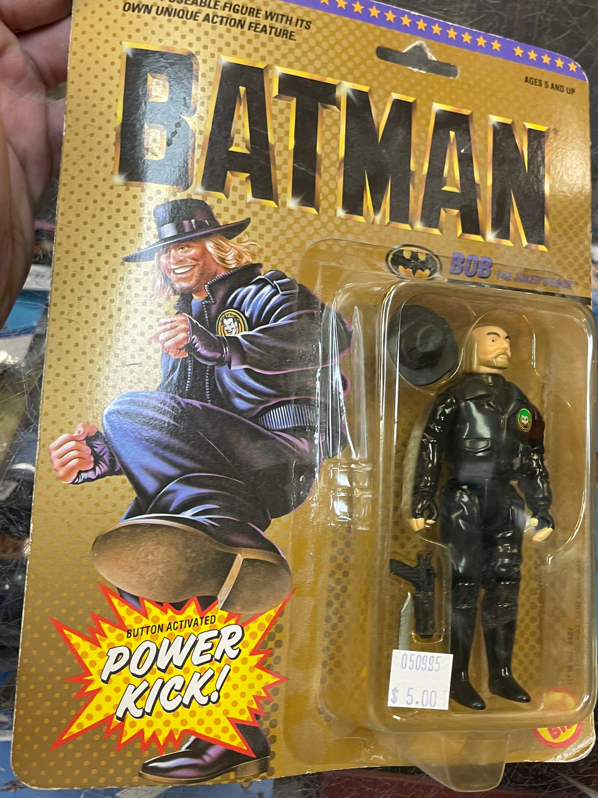 Bob Jokers Goon (Vintage Batman, Kenner) **SEALED** product image 5, provided for visual reference and product detail review