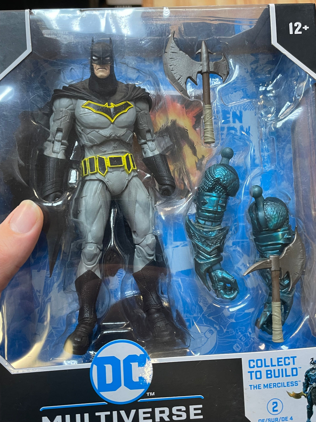 Dark Knight Batman BAF Merciless (McFarlane, DC Multiverse) SEALED product image 4, provided for visual reference and