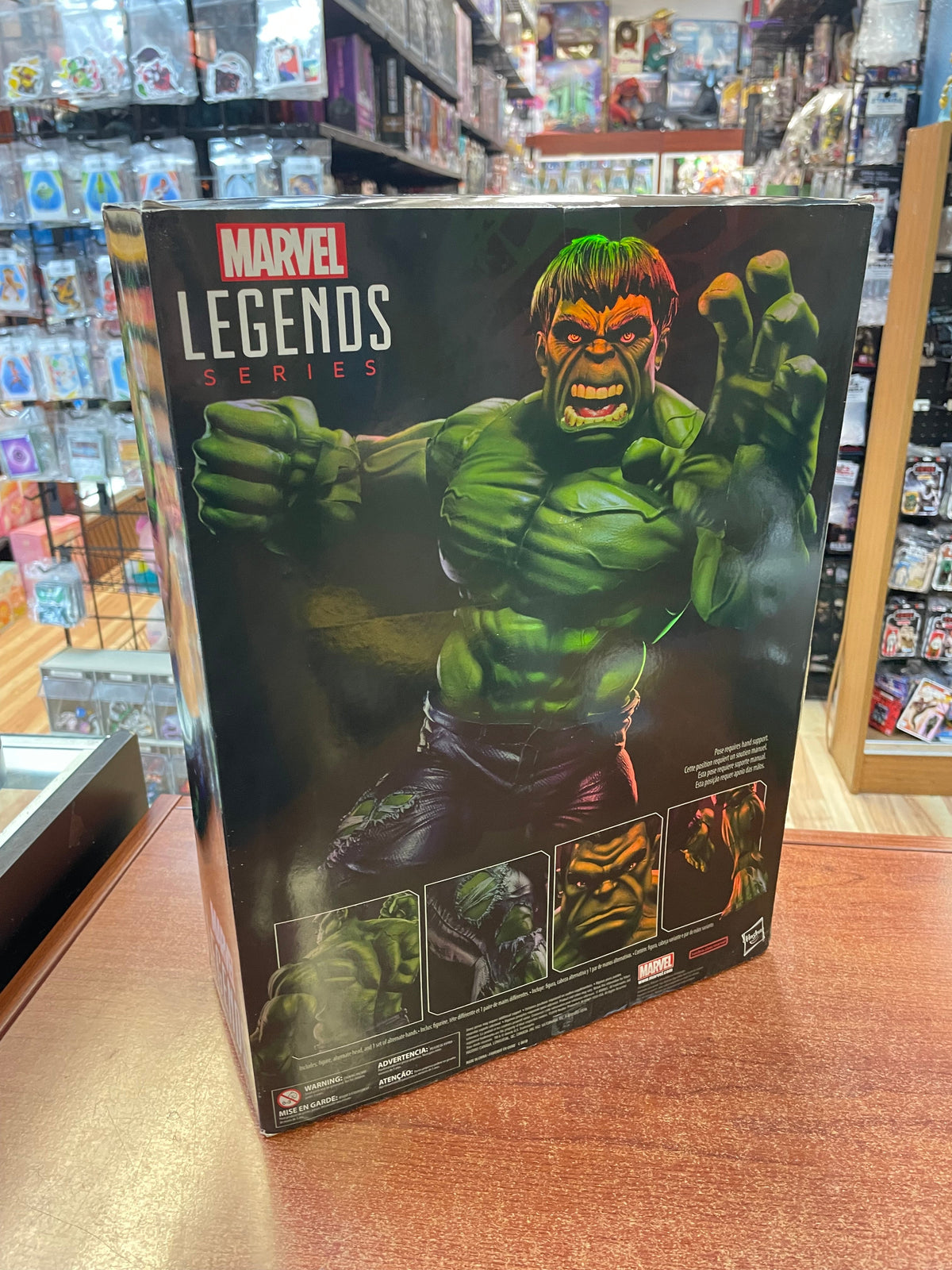 Incredible Hulk -Deluxe- (Marvel Legends, Hasbro) **COMPLETE** product image 8, provided for visual reference and product