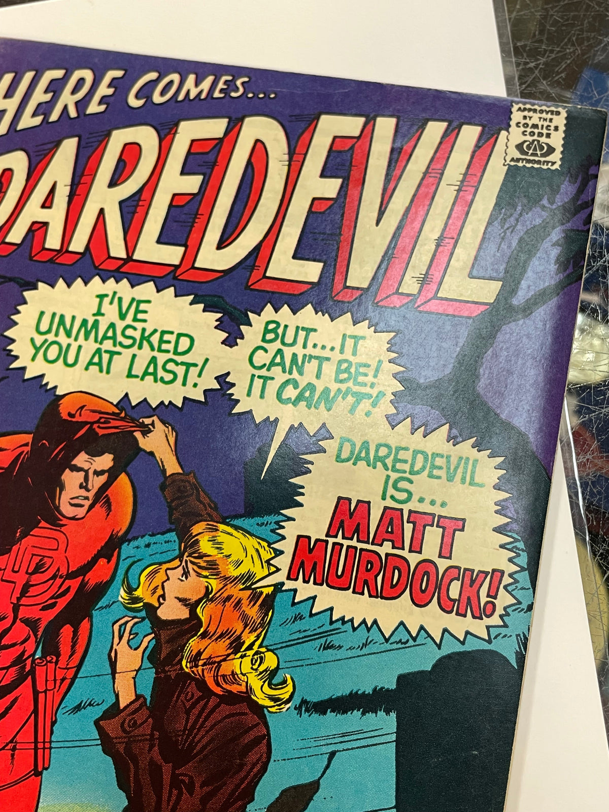 Daredevil #57 -Unmasked of Matt Murdock- (DC, Comics) Good product image 18, provided for visual reference and product