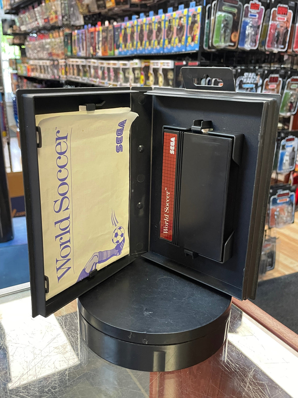 World Soccer (SEGA Master System SMS, Video Games) **COMPLETE** product image 5, provided for visual reference and product