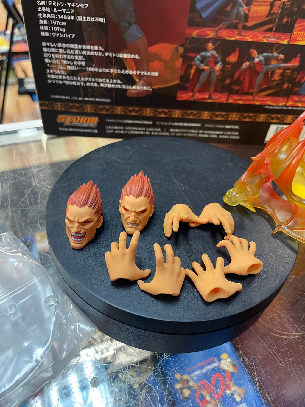 Demitri Prince Of Darkness (Darkstalkers, Capcom, Storm Collectibles) OPEN BOX/COMPLETE product image 12, provided for