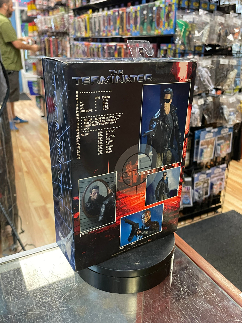 T-800 Police Station (NECA, Terminator) **SEALED** product image 3, provided for visual reference and product detail review