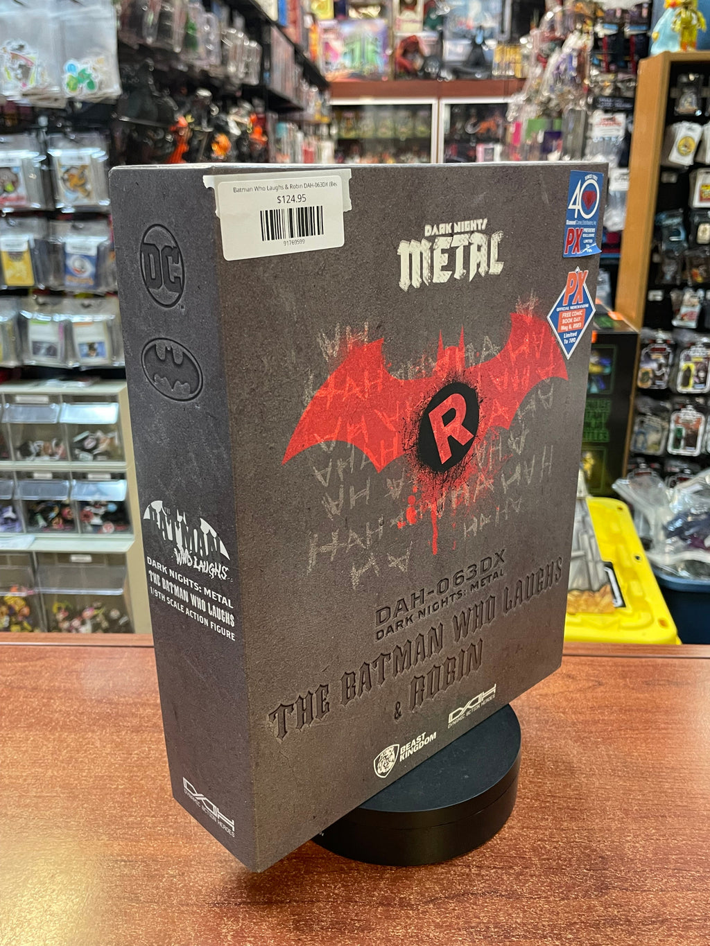 Batman Who Laughs & Robin DAH-063DX (Beast Kingdom, DC) COMPLETE product image 23, provided for visual reference and product