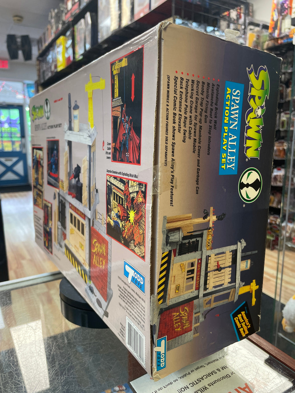 Spawn Alley Playset (Vintage Spawn, McFarlane) **SEALED** product image 6, provided for visual reference and product detail