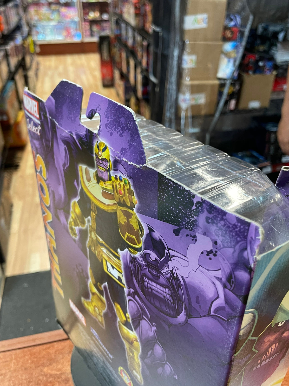 Thanos Infinity Gauntlet (Marvel Select, DST) **SEALED** product image 4, provided for visual reference and product detail