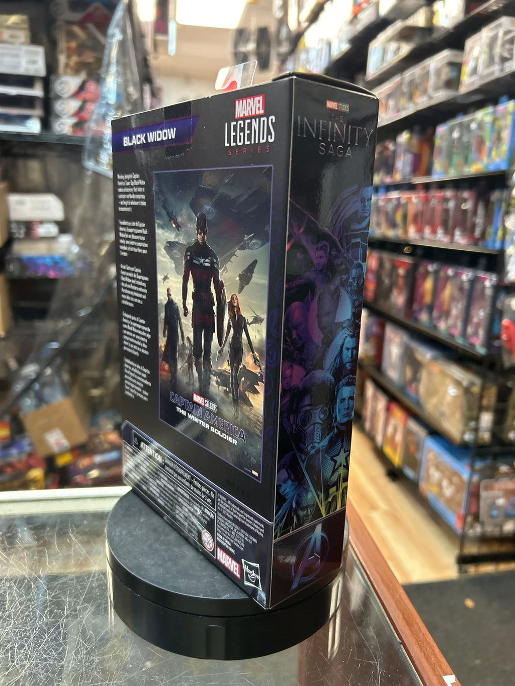 Black Widow -Infinity Saga- (Marvel Legends, Hasbro) **SEALED** product image 3, provided for visual reference and product