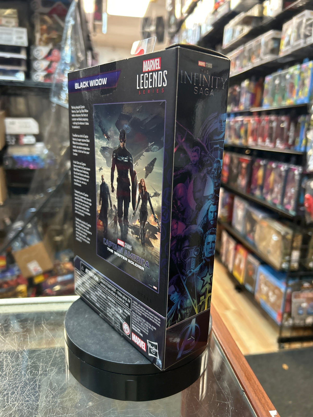 Black Widow -Infinity Saga- (Marvel Legends, Hasbro) **SEALED** product image 3, provided for visual reference and product