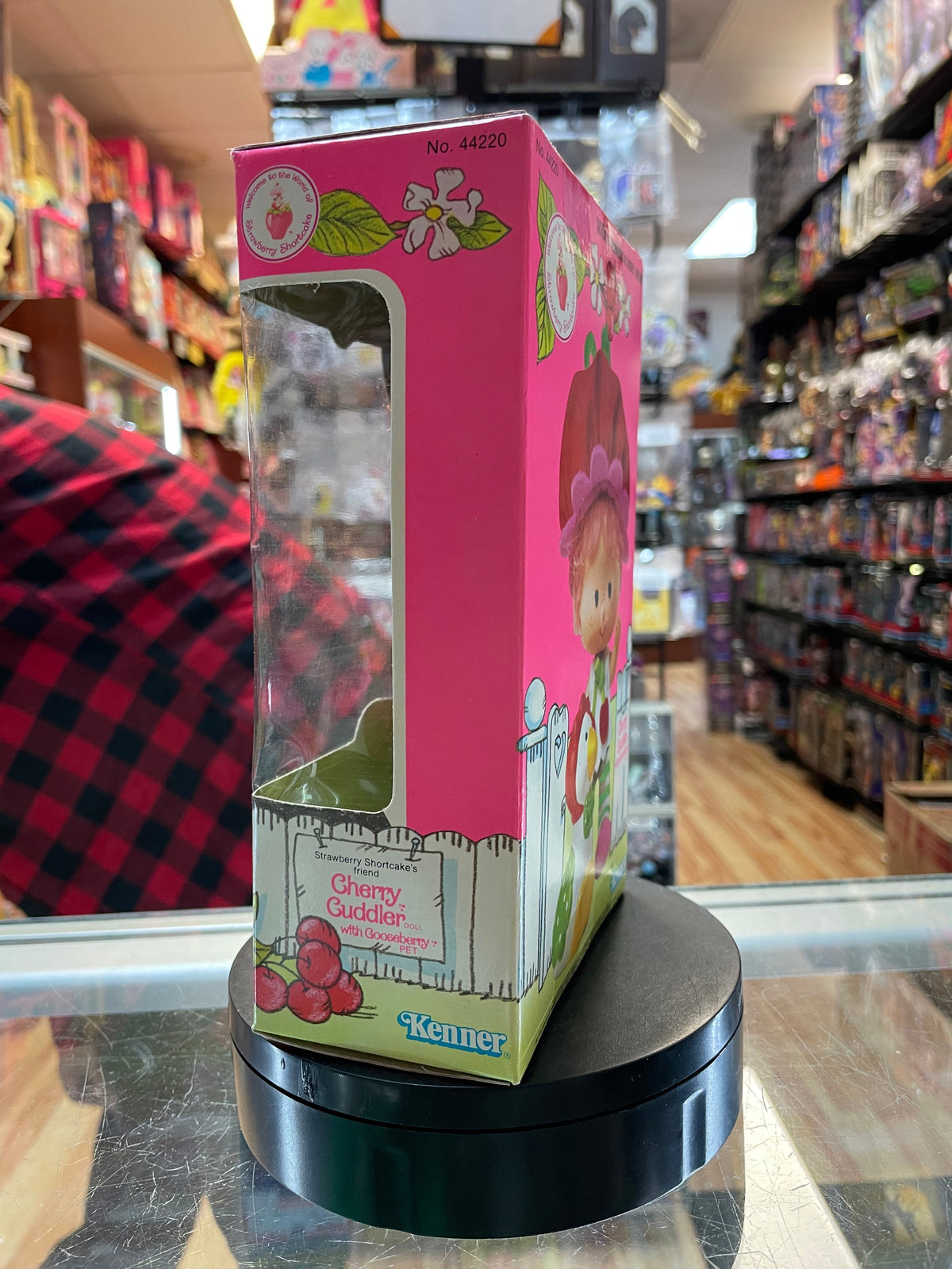 Cherry Cuddler with Gooseberry (Vintage Strawberry Shortcake, Kenner) **SEALED** product image 4, provided for visual