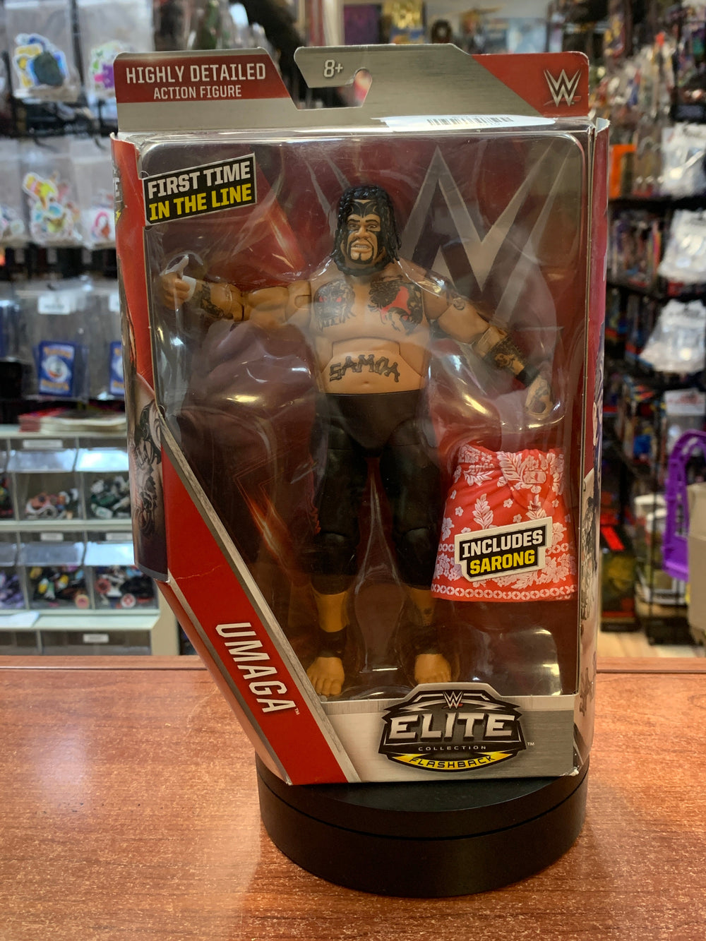 Umaga Flashback (WWE Elites, Mattel) SEALED