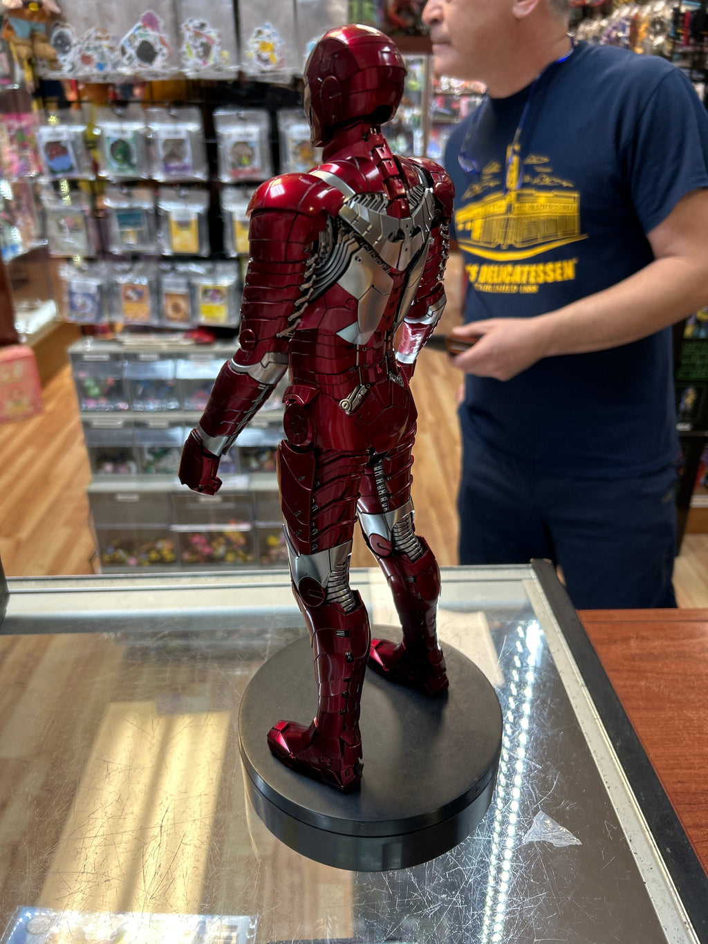 Iron Man Mark V #MMS400 (Hot Toys, Marvel) **COMPLETE** product image 6, provided for visual reference and product detail