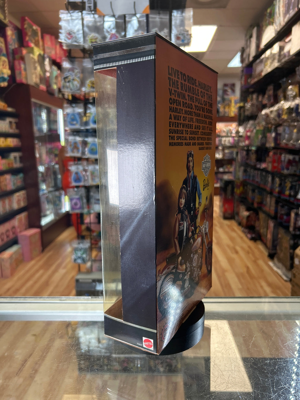 Motor Harley-Davidson Barbie #25637(Barbie, Mattel) **SEALED** product image 5, provided for visual reference and product