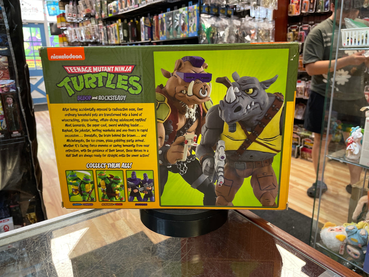 Bebop & Rocksteady (Teenage Ninja Turtles, TMNT, Neca) SEALED product image 2, provided for visual reference and product