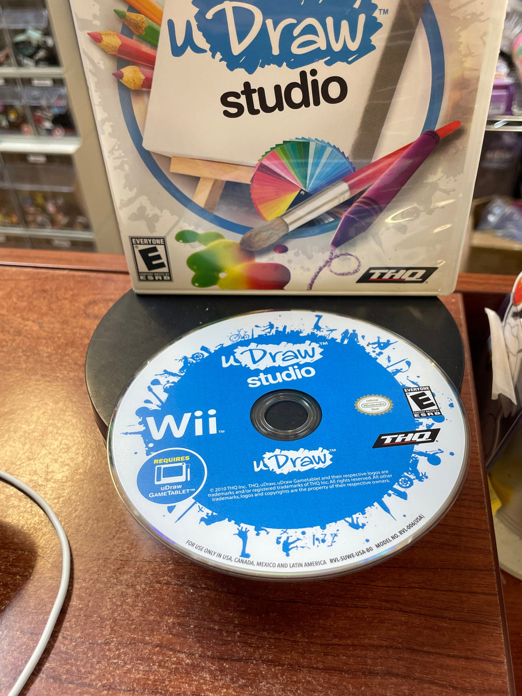 uDraw Game Tablet Studio with Game (Nintendo Wii, Video Games) **TESTED** product image 16, provided for visual reference