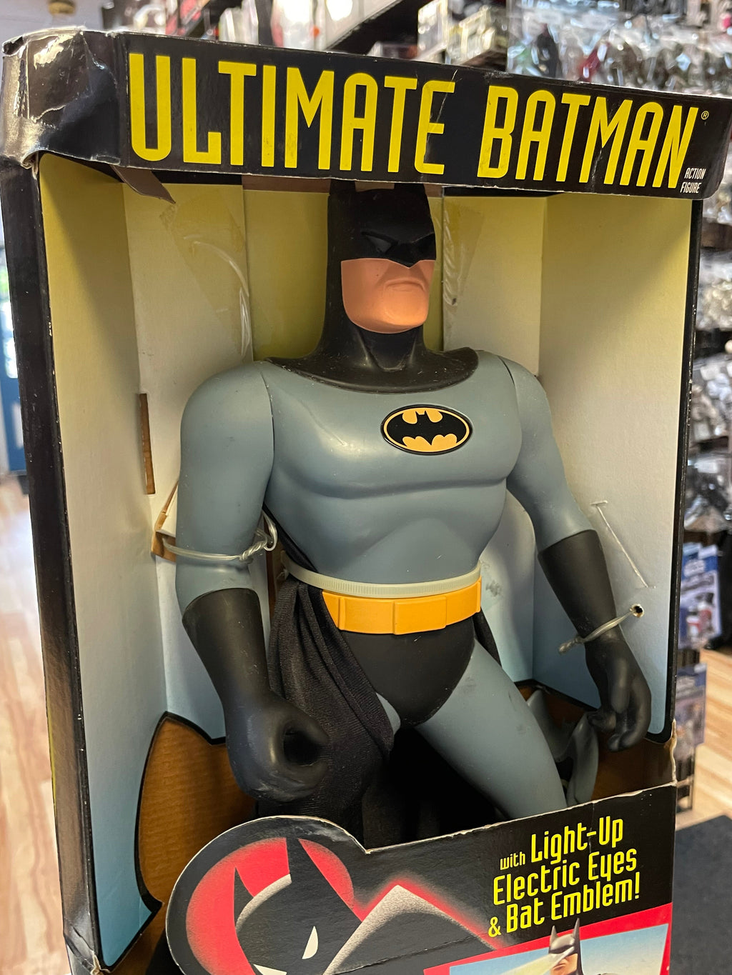 Ultimate Batman 15" (Vintage Animated Batman, Kenner) NEW product image 4, provided for visual reference and product detail
