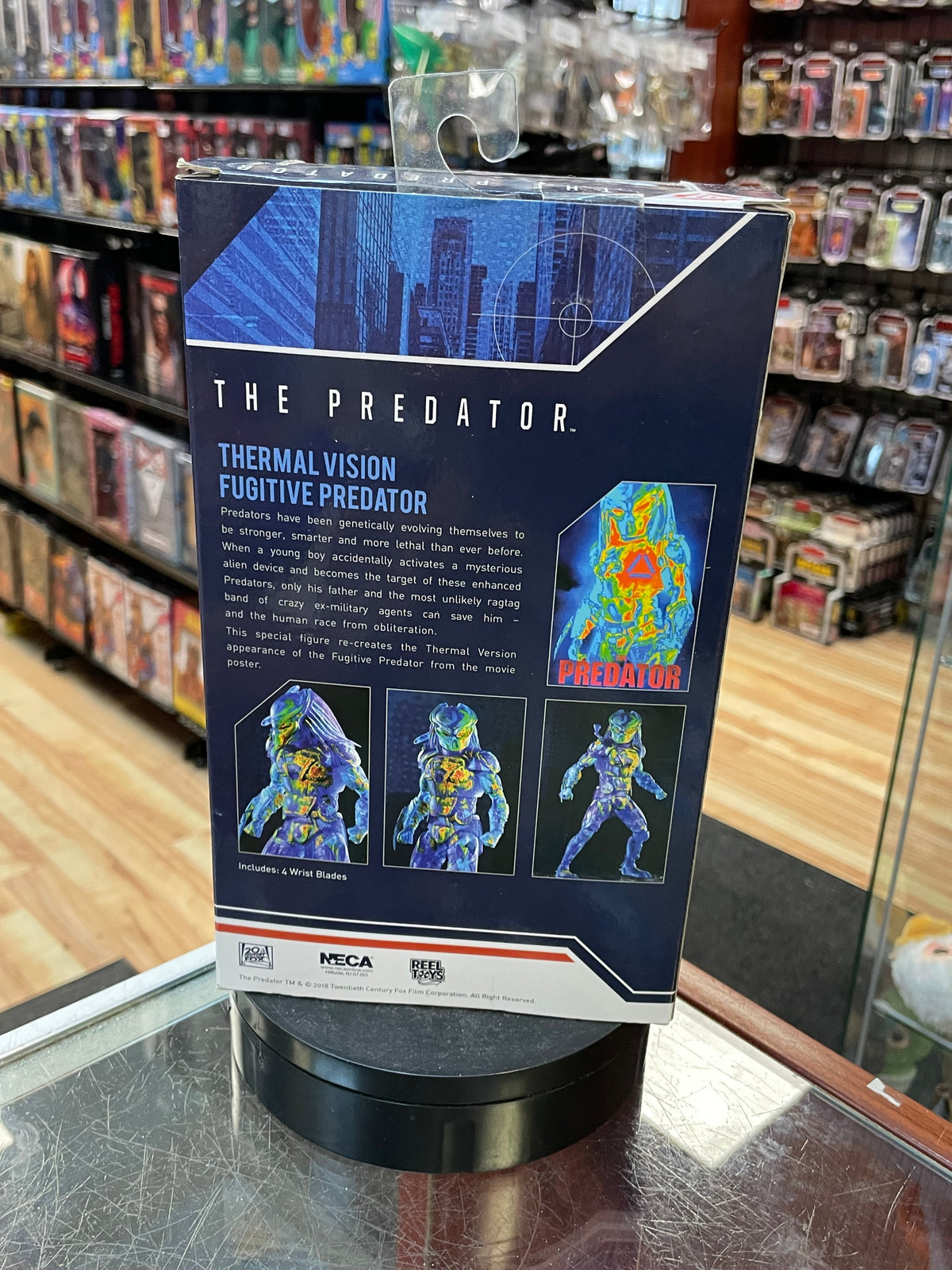 Thermal Vision Fugitive Predator (NECA, Predator) **SEALED** product image 2, provided for visual reference and product
