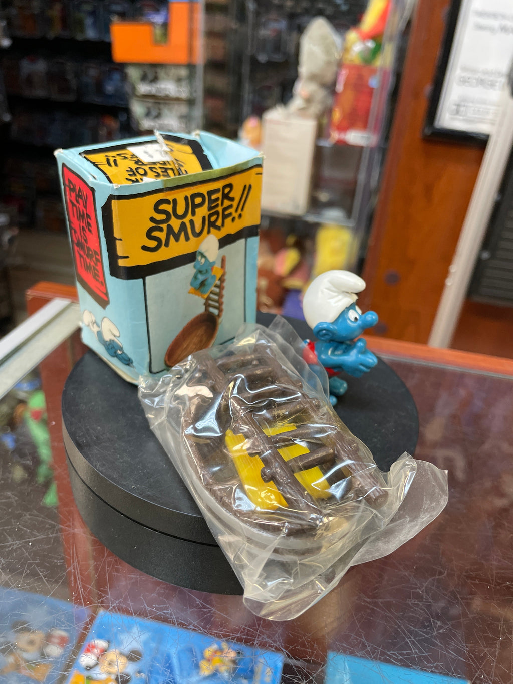 High Diver (Vintage Smurfs, Schleich Peyo) **NEW** product image 3, provided for visual reference and product detail review