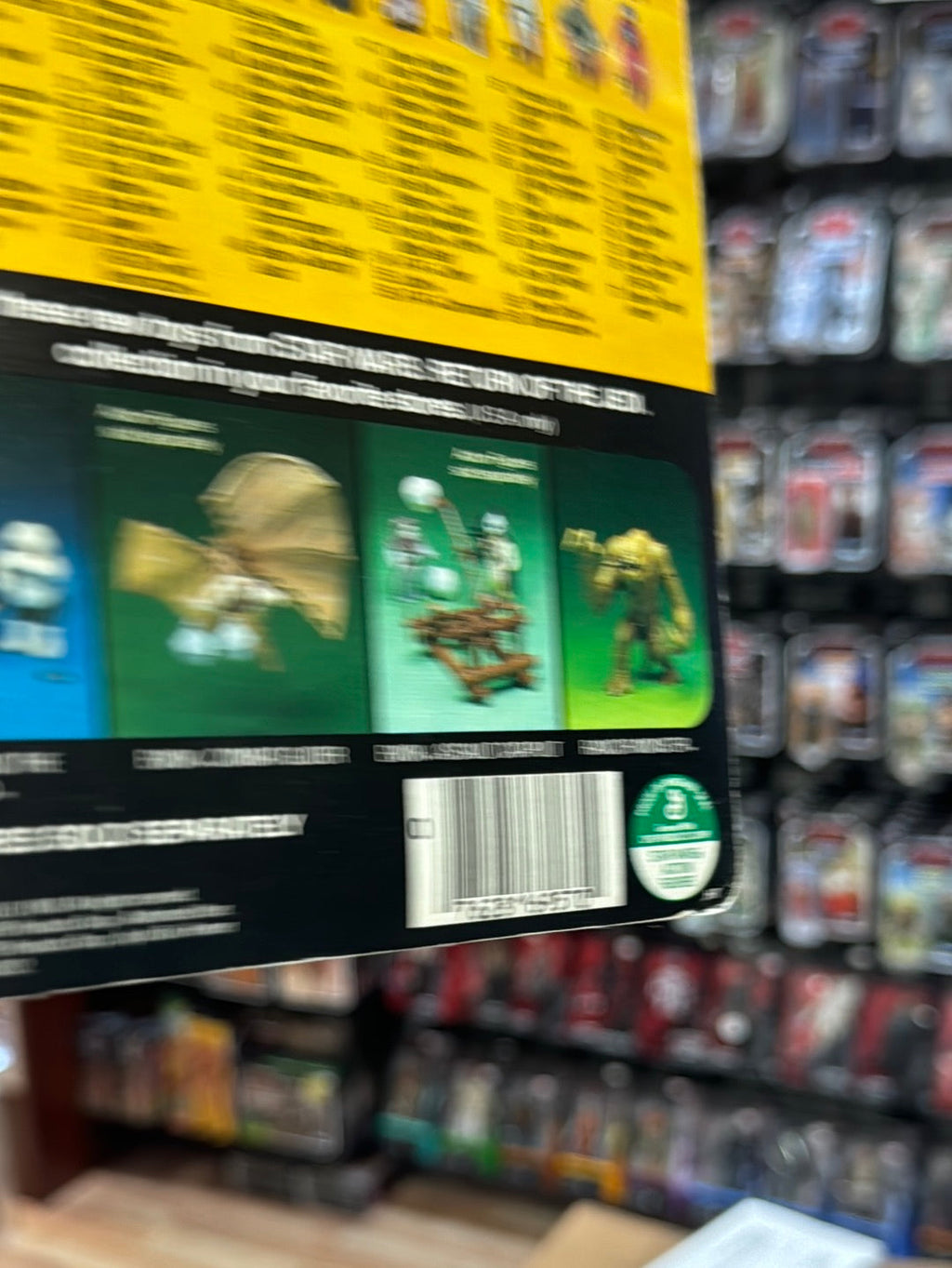 Biker Scout 77A ROTJ 1723 (Vintage Star Wars, Kenner) SEALED product image 12, provided for visual reference and product