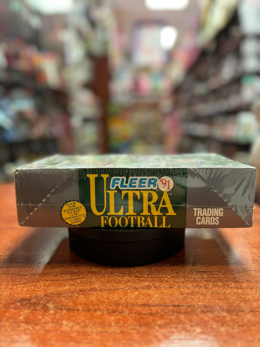 1991 Ultra Football Collector Cards (Vintage NFL, Fleer) Sealed product image 4, provided for visual reference and product