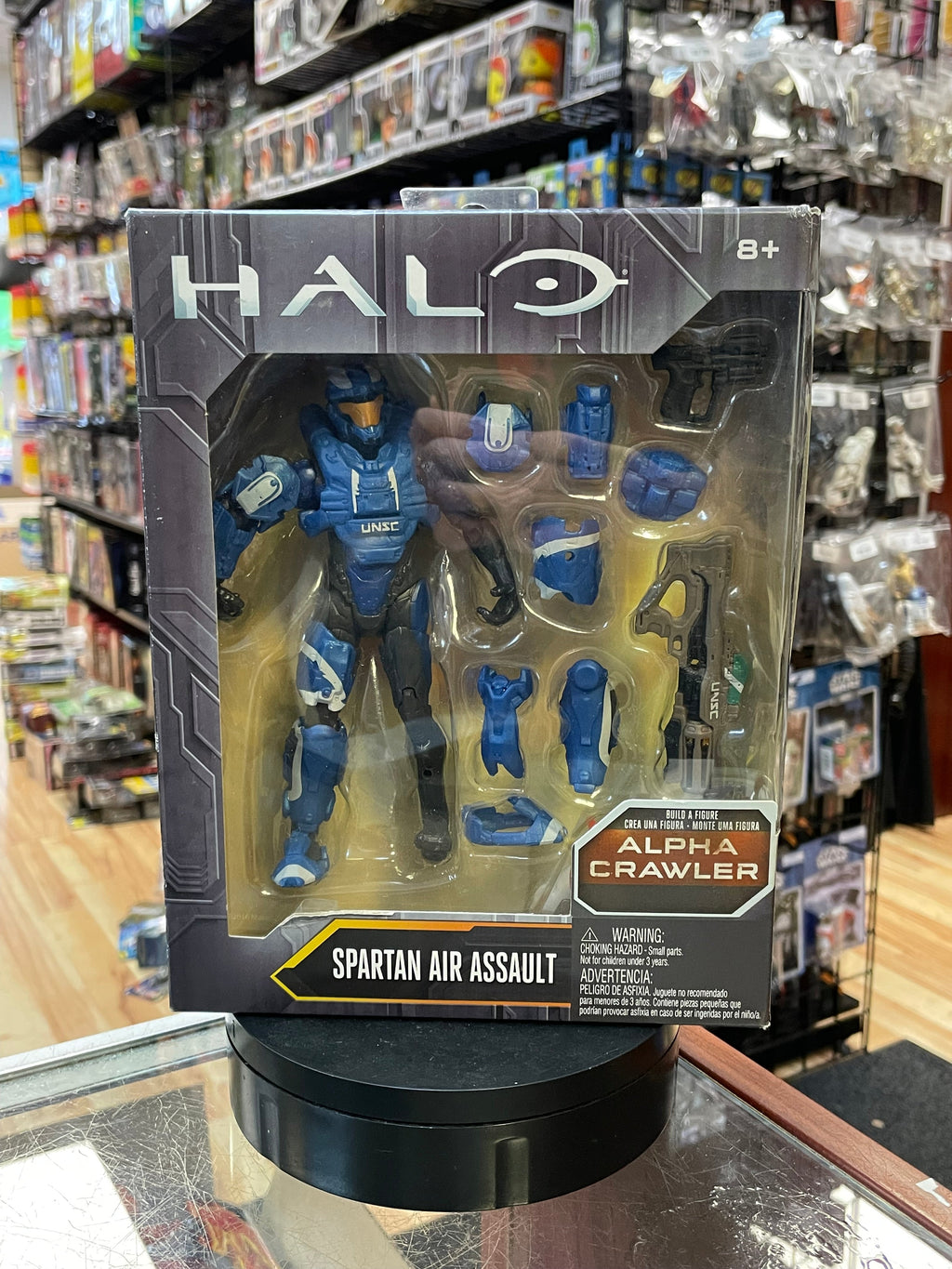 Spartan Air Assault (Halo, Mattel) **SEALED** product image 1, provided for visual reference and product detail review