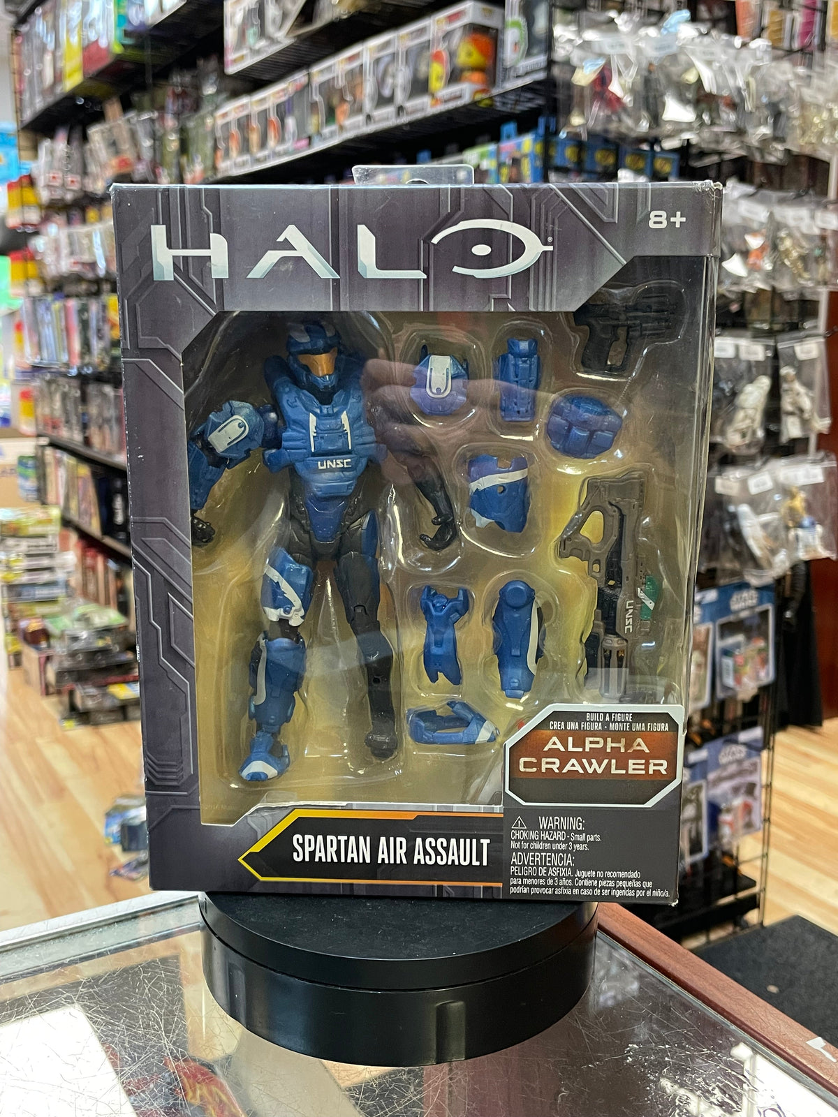 Spartan Air Assault (Halo, Mattel) **SEALED** product image 1, provided for visual reference and product detail review
