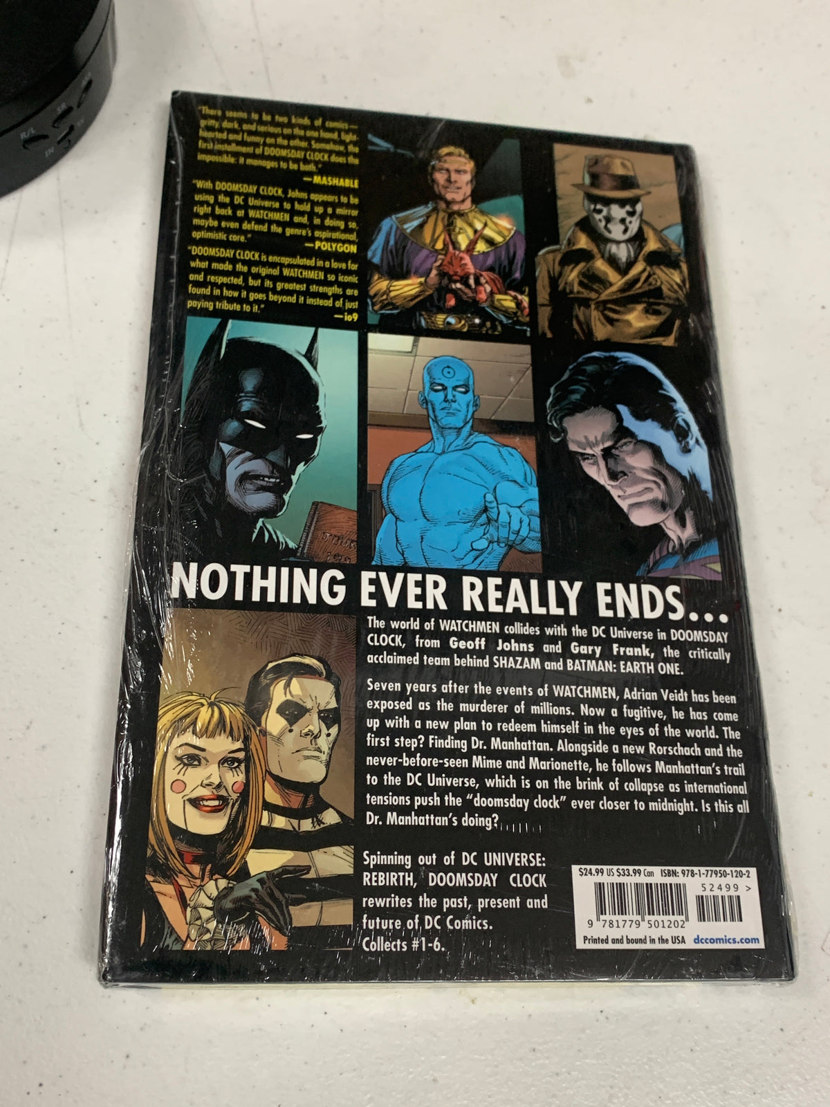 Doomsday Clock Part 1 (DC Comics Trade Hardback) product image 4, provided for visual reference and product detail review