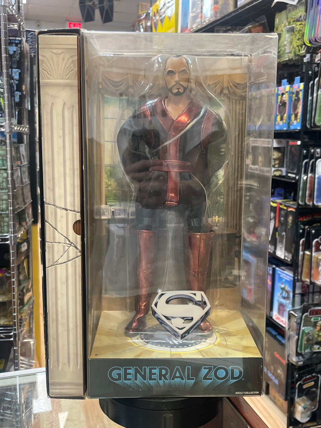 General Zod 12" P4025 (Superman, Mattel) **SEALED** product image 1, provided for visual reference and product detail review