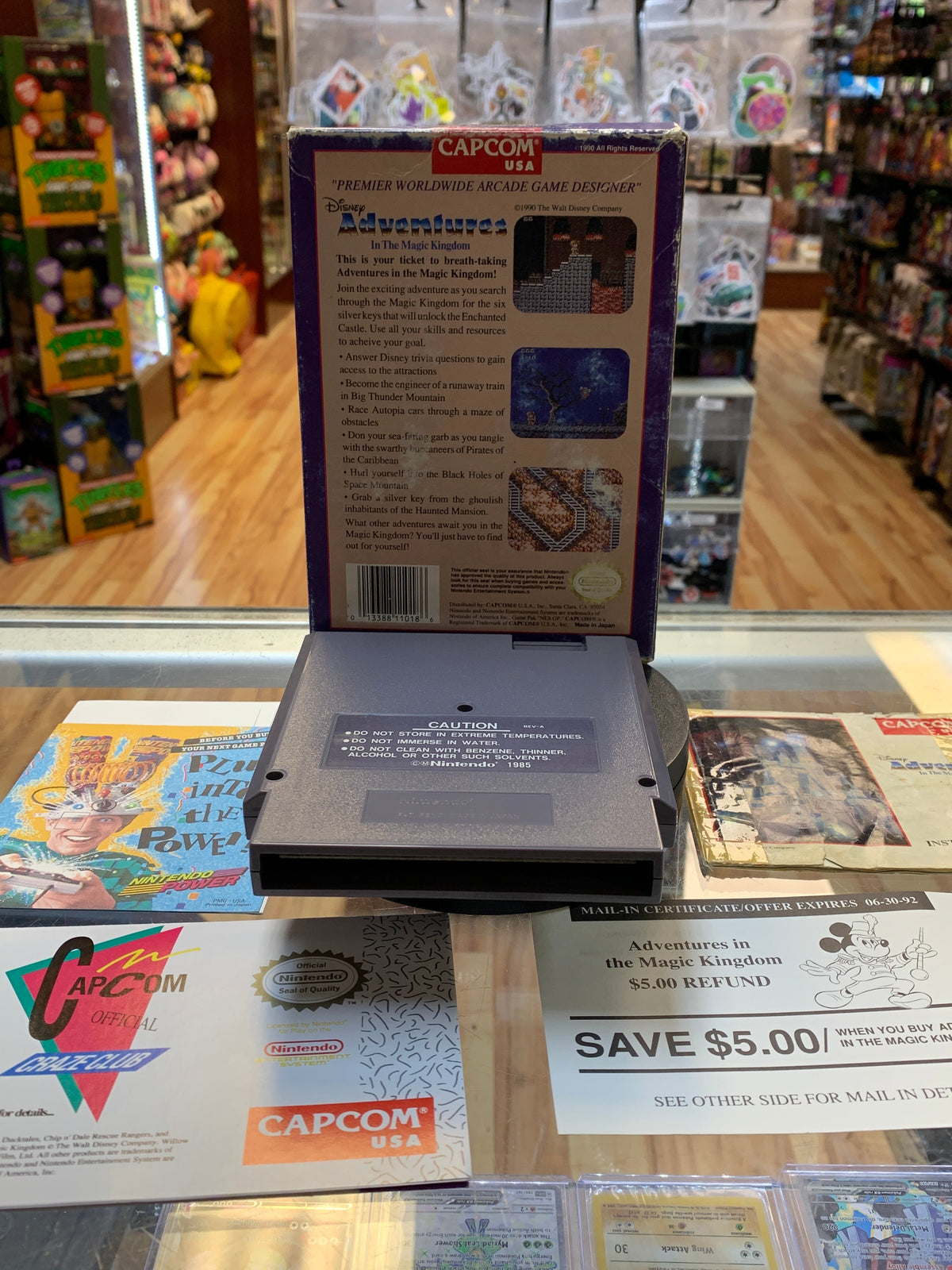 Disney Adventures in the Magic Kingdom (NES Nintendo, Video Game) **TESTED/COMPLETE** product image 2, provided for visual