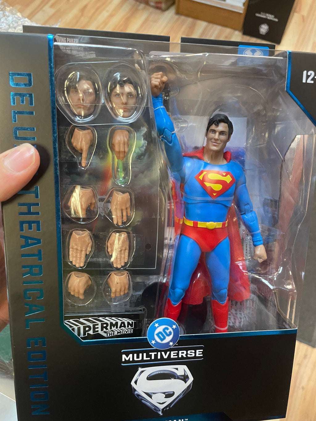 Christopher Reeves Superman (DC Multiverse Theatrical Edition, McFarlane) product image 4, provided for visual reference and