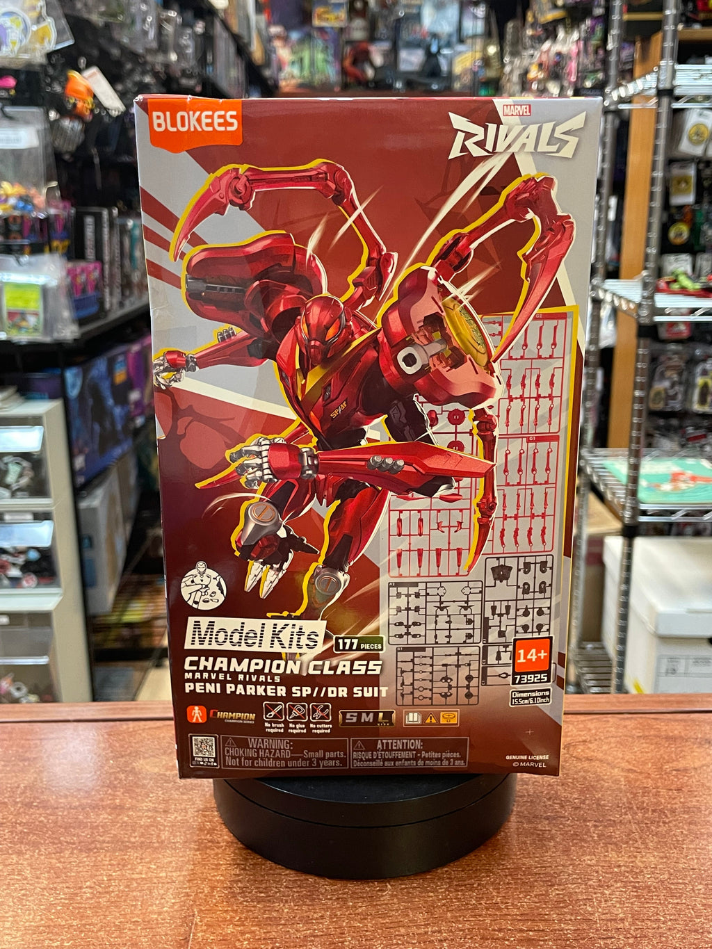 Peni Parker SP/DR Suit Marvel Rivals Champion Class (Marvel, Blokees) SEALED product image 1, provided for visual reference