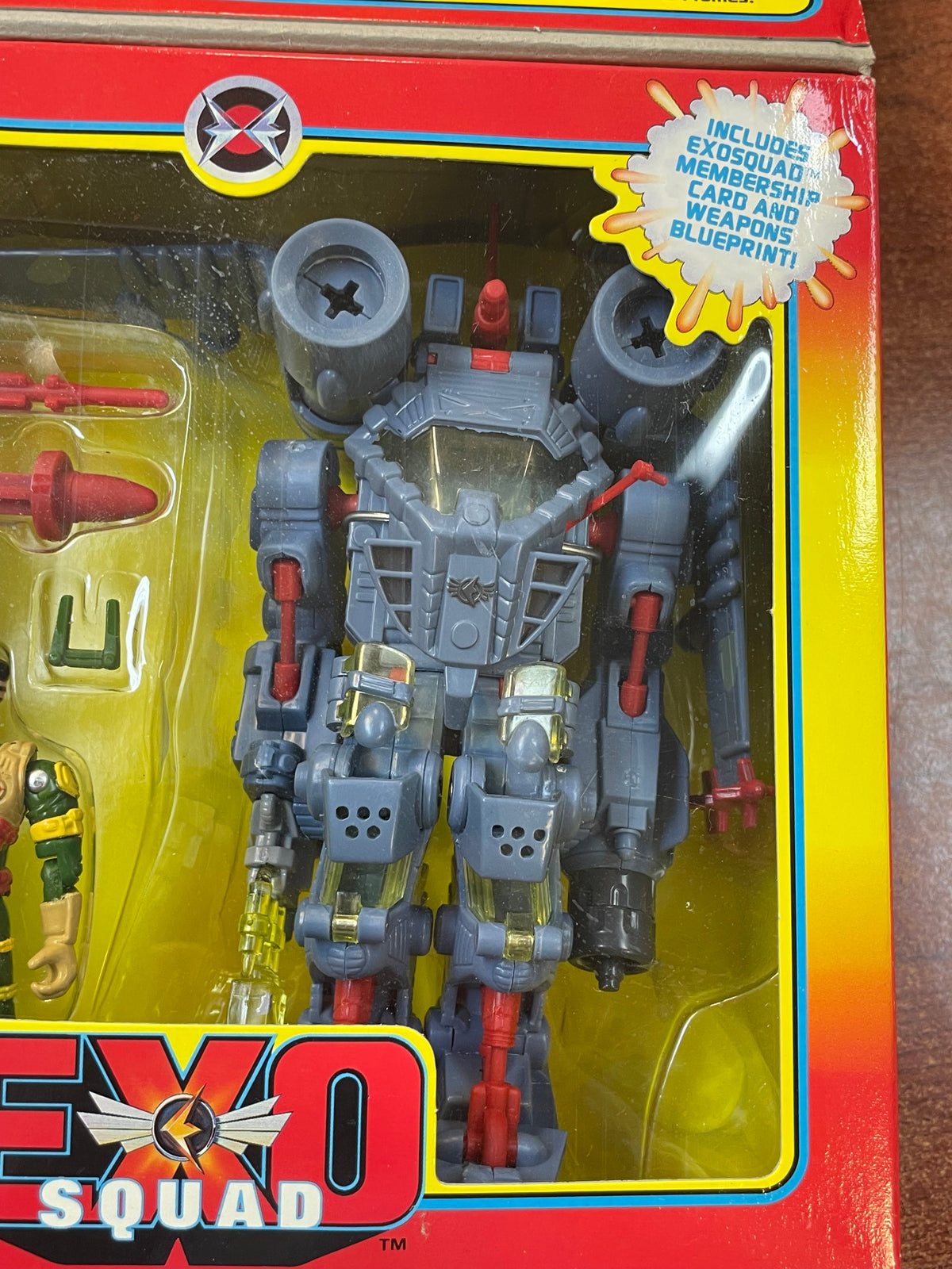 JT Marsh Aerial Attack E-Frame (Vintage Exo Squad, Playmates) **SEALED** product image 2, provided for visual reference and