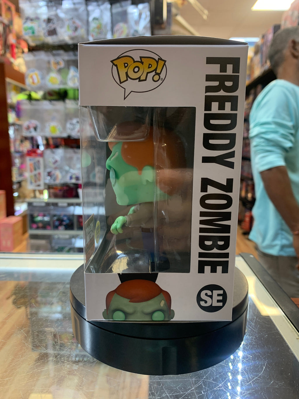 Freddy as Zombie GITD LE 4500 (Funko Pop, Freddy Funko) product image 4, provided for visual reference and product detail
