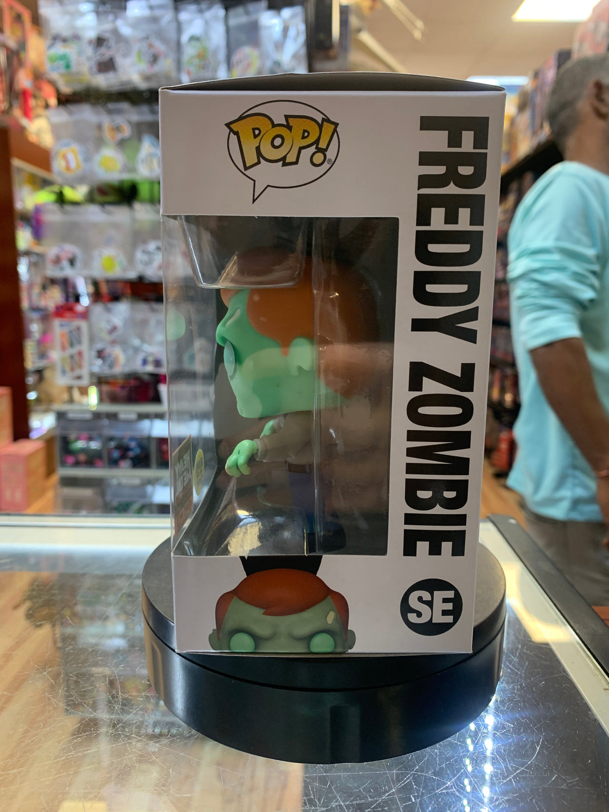 Freddy as Zombie GITD LE 4500 (Funko Pop, Freddy Funko) product image 4, provided for visual reference and product detail