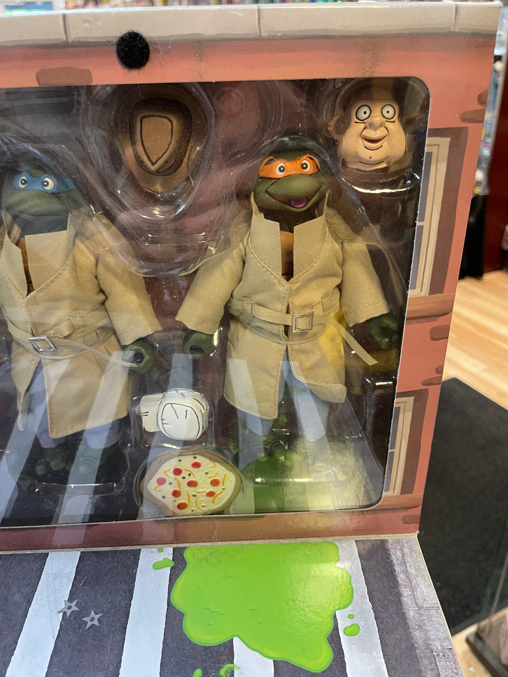 Turtles in Disguise (TMNT Ninja Turtles, NECA) **SEALED** product image 4, provided for visual reference and product detail