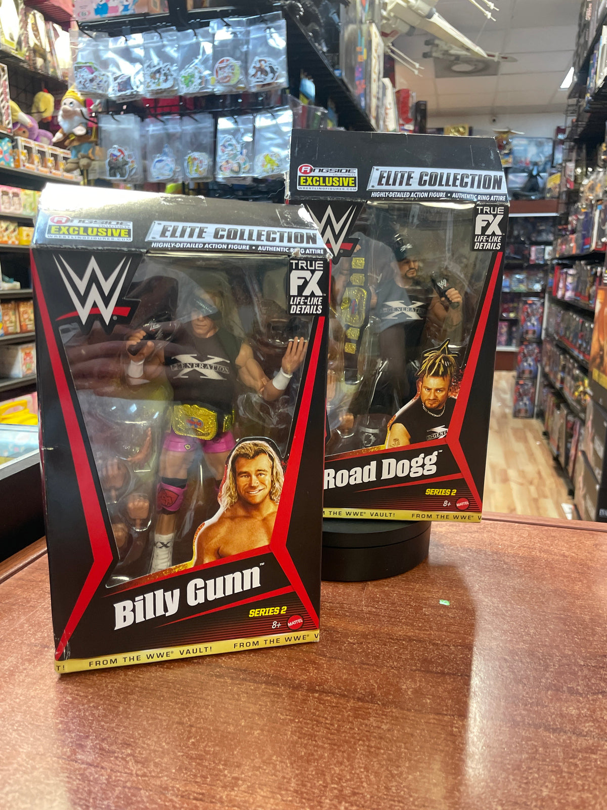 Billy Gunn & Road Dogg Series 2 (WWE Elite Collection, Mattel) **USED** product image 1, provided for visual reference and