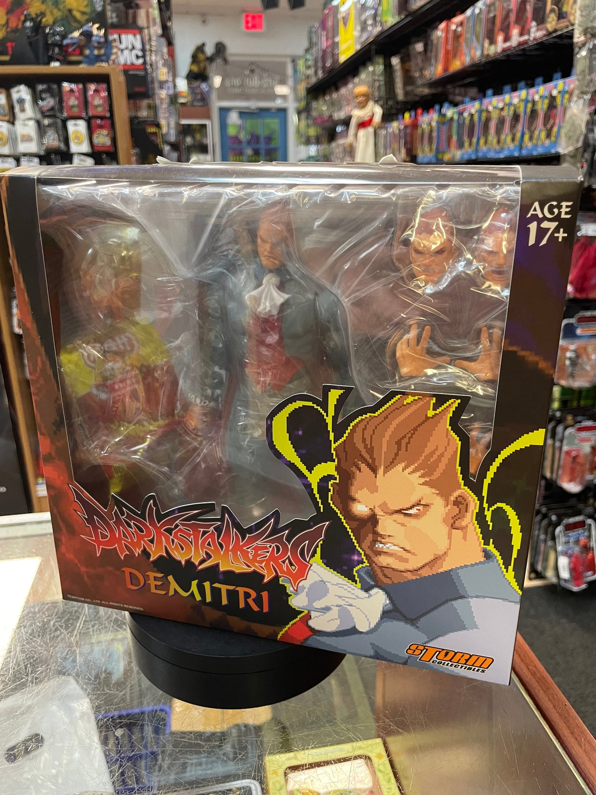 Demitri Prince Of Darkness (Darkstalkers, Capcom, Storm Collectibles) OPEN BOX/COMPLETE product image 15, provided for