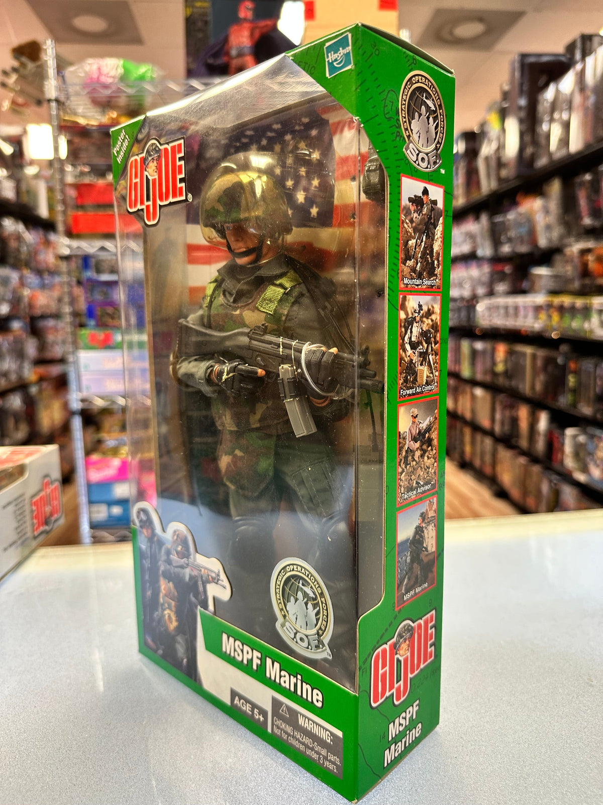 MSPF Marine (Vintage G.I. Joe, Hasbro) Sealed product image 3, provided for visual reference and product detail review