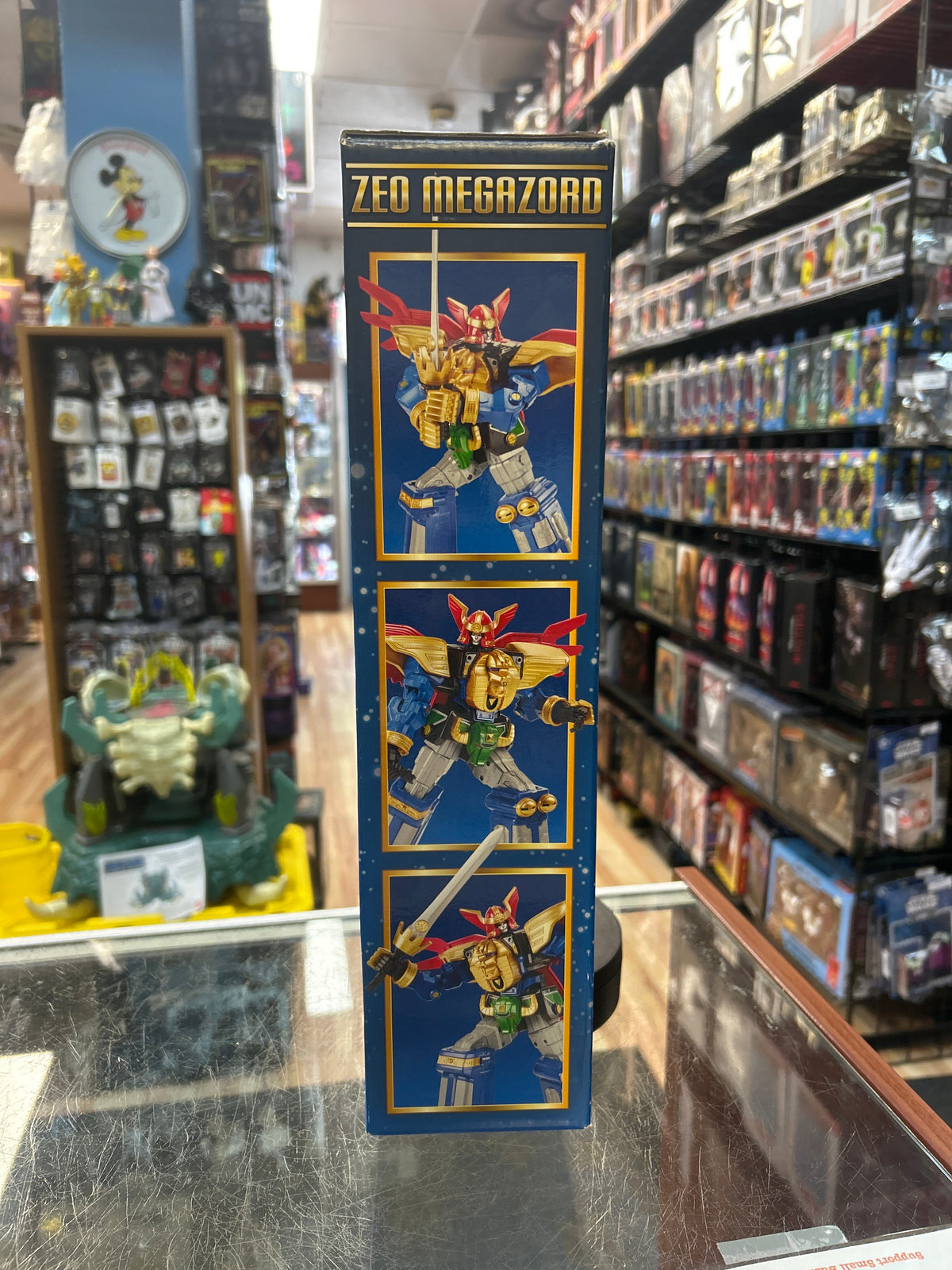 Zeo Megazord with Box (MMPR Zeo, Hasbro) **COMPLETE** product image 10, provided for visual reference and product detail