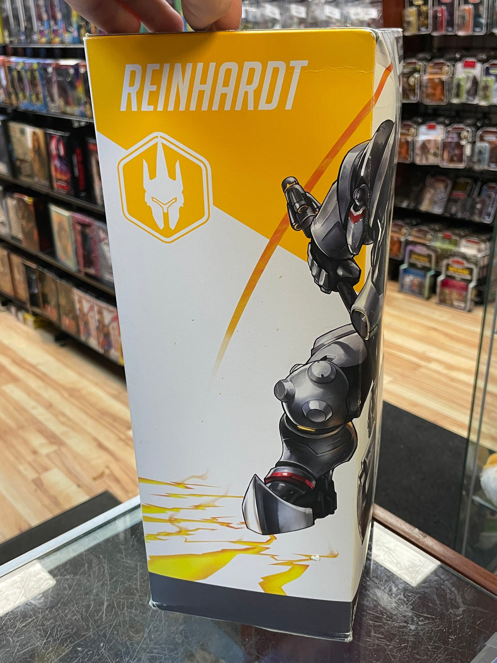 Reinhardt (Overwatch Ultimates, Hasbro) **SEALED** product image 4, provided for visual reference and product detail review