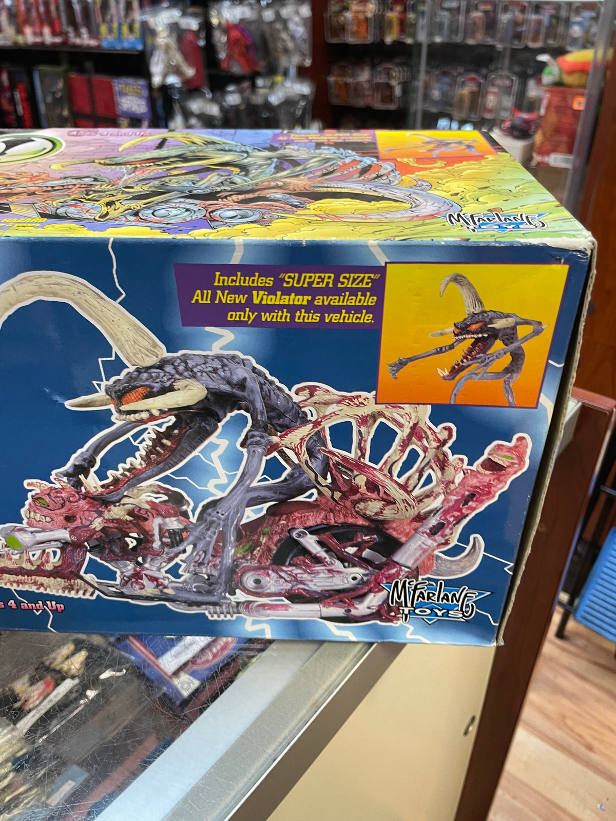 Violator Chopper (Vintage Spawn, McFarlane Toys) NEW/OPEN BOX product image 20, provided for visual reference and product