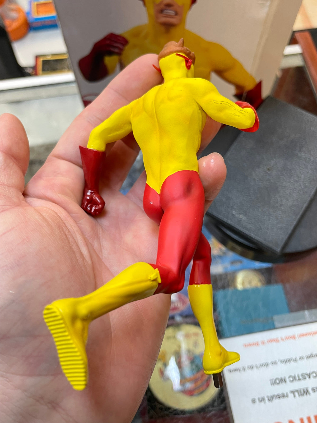 Kid Flash 6” Statue (DC Collectibles, DC Direct, The New Teen Titans) COMPLETE product image 9, provided for visual