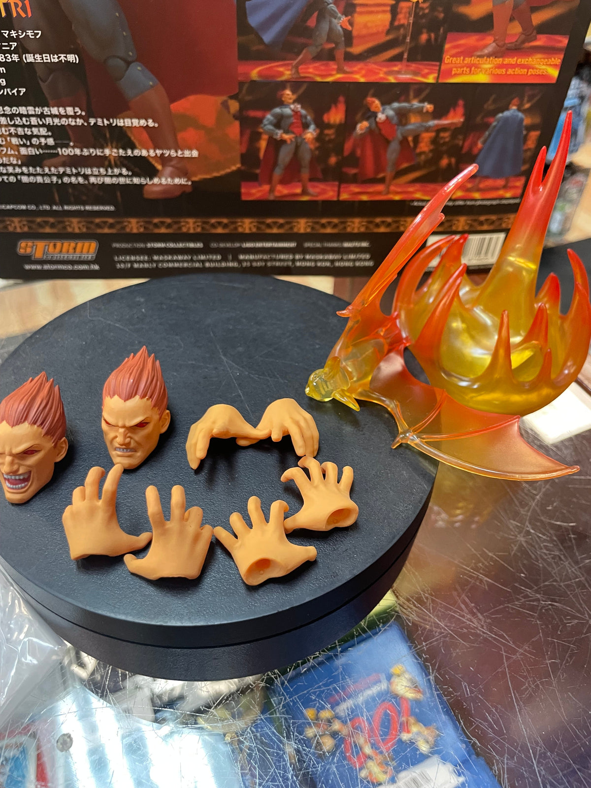 Demitri Prince Of Darkness (Darkstalkers, Capcom, Storm Collectibles) OPEN BOX/COMPLETE product image 11, provided for