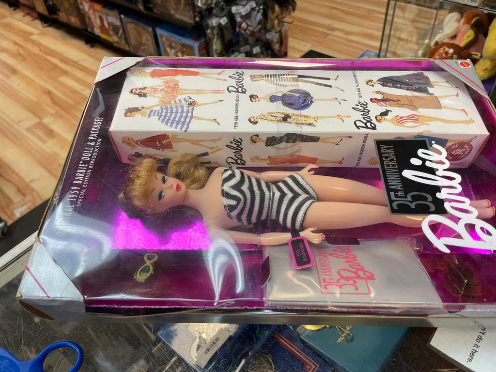 35th Anniversary Blonde #11590 (Vintage Barbie, Mattel) **SEALED** product image 5, provided for visual reference and