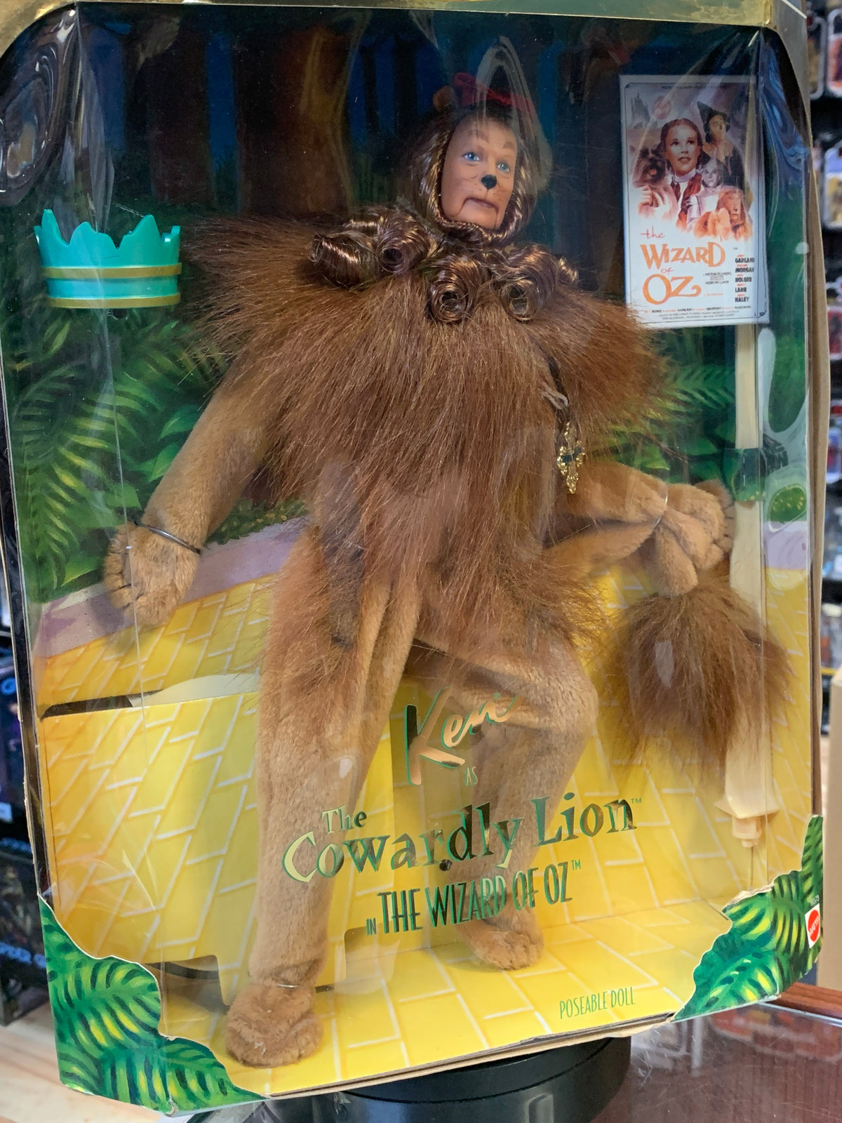 Ken As The Cowardly Lion #16573 (Vintage Barbie, The Wizard of Oz, Mattel) **SEALED** product image 3, provided for visual